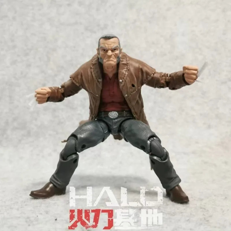 Original Hasbro Marvel Legends Series Logan and Hawkeye Anime Figure Model Collection Toy