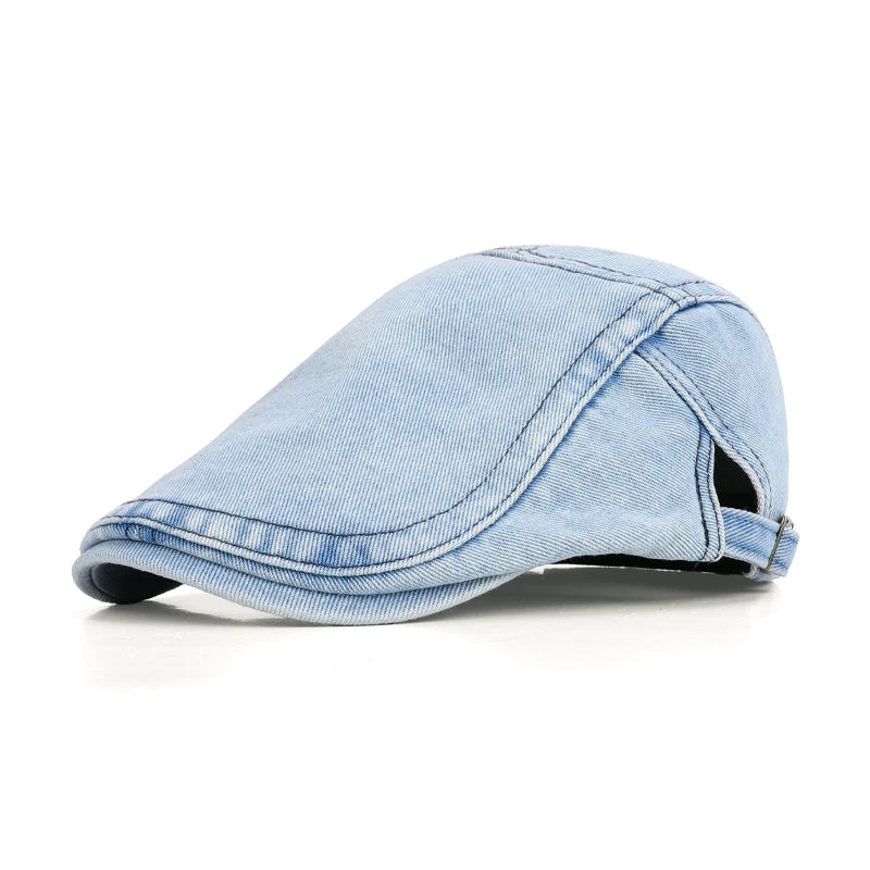 6164-New summer women's sunscreen sunshade hat - children's fashionable casual painter hat - Japanese-style baseballcap-berethat