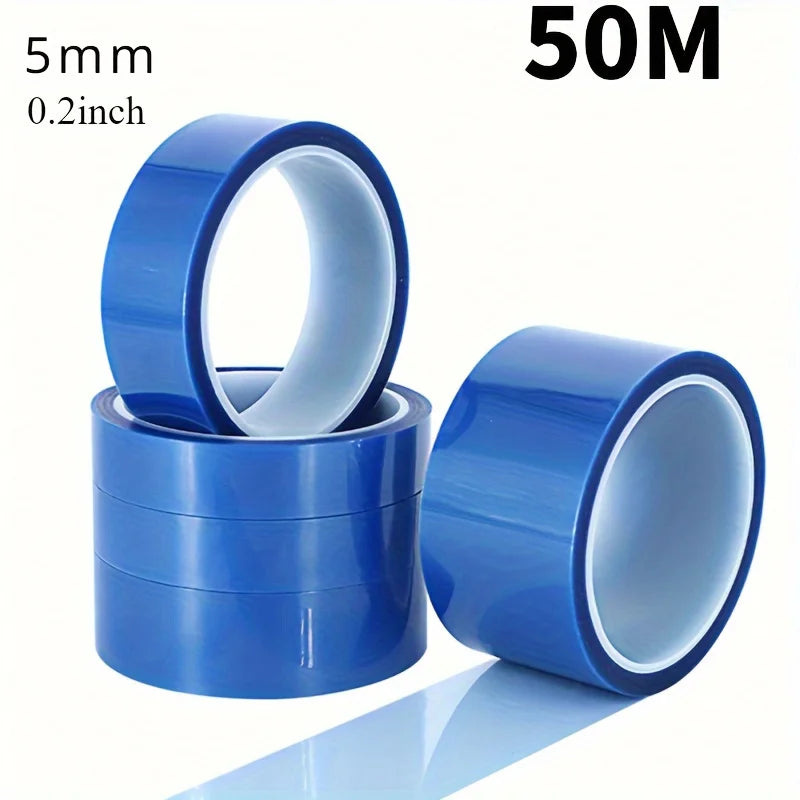 50M Premium Heat Transfer Tape - High-Temperature Resistant, No-Residue Adhesive For DIY Crafts & Sublimation Projects