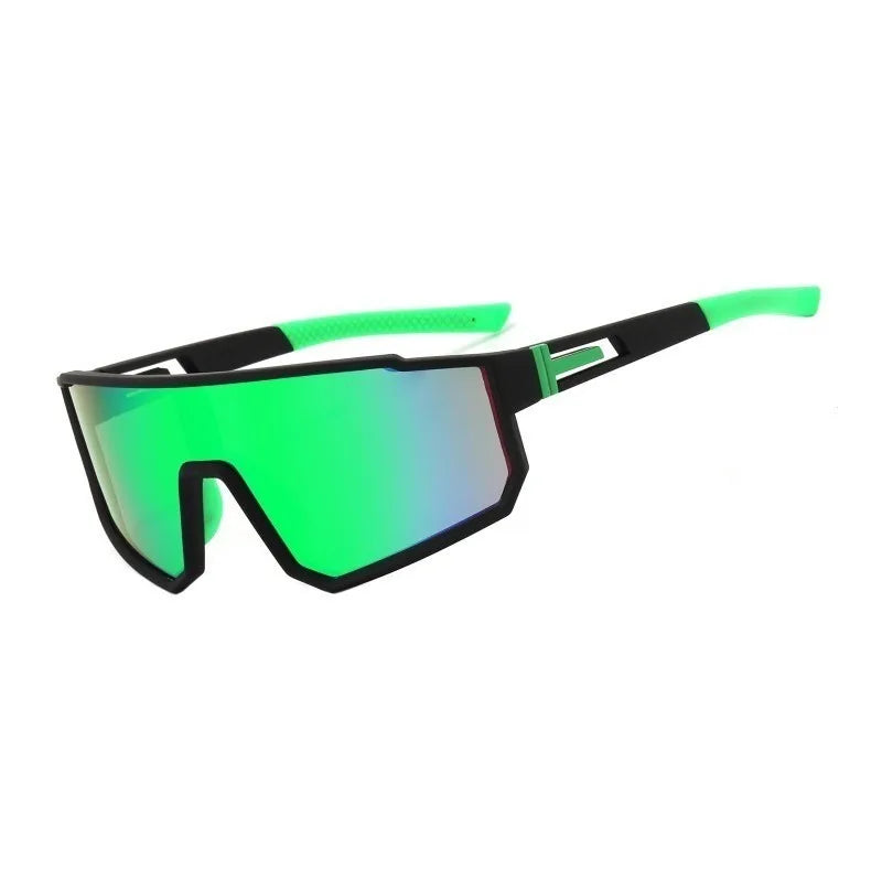 Cycling Sunglasses Unisex UV400 Cycling Shades Fit for Running Hiking Windproof Eyeswear Outdoor Glasses