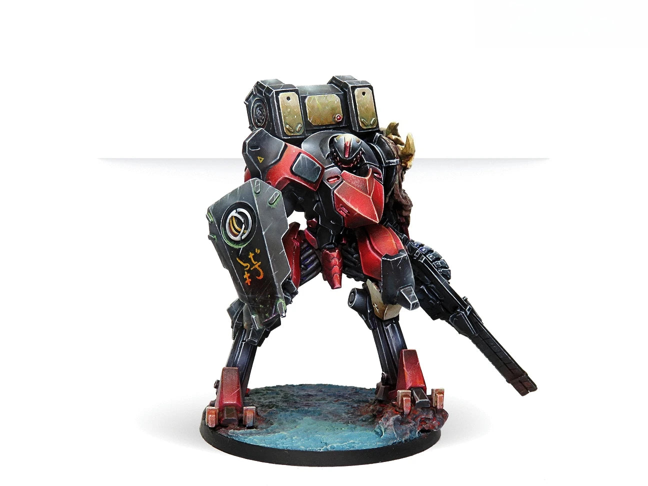 Cast Resin Model Kit, GK, Resin Raicho Armored Brigade, Unpainted, Requires Assembly (including Base)