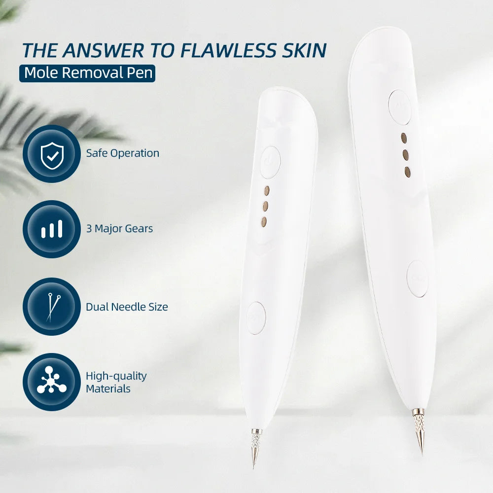 USB Mini Laser Pen Skin Mole Freckle Removal Face Dark Spot Tattoo Remover Warts Fleshy Nevus Cleaner Plasma Pen Skin Care