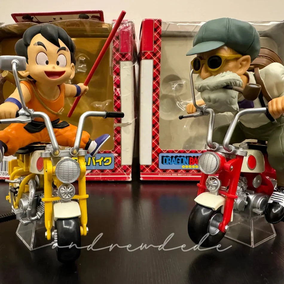 Dragon Ball Biker Series Anime Figures Shenron Goku Vegeta Trunks PVC Model