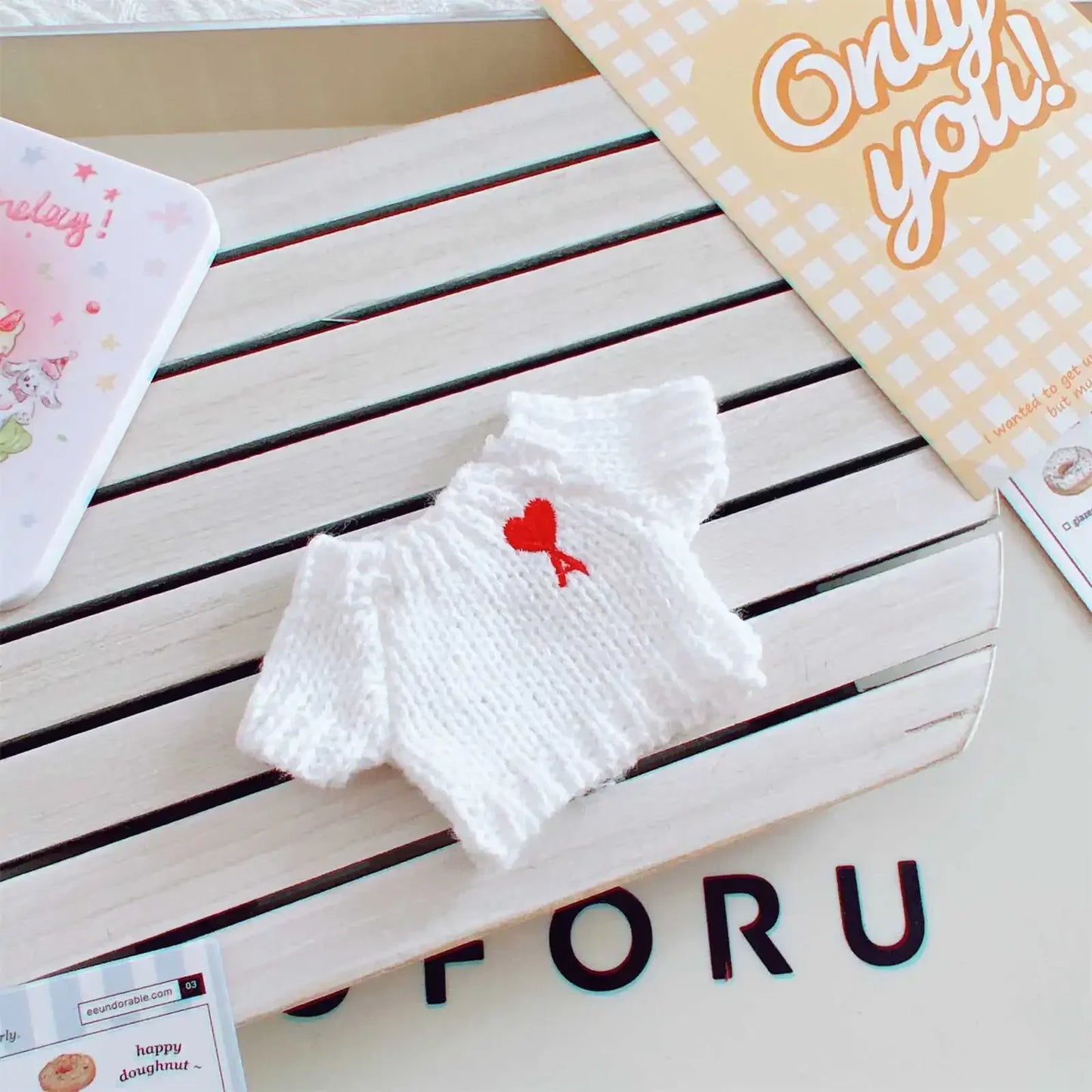 10cm Cute Mini Plush Doll'S Clothes Outfit Accessories For Korea Kpop Exo Labubu Idol Dolls Sweater Hat Clothing DIY Kid Gift