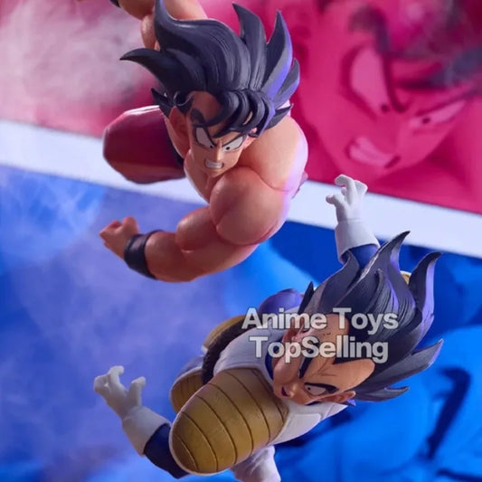 23cm/9.05in Anime Dragon Ball Z Figure, Goku Vs Vegeta Figure PVC Collectible