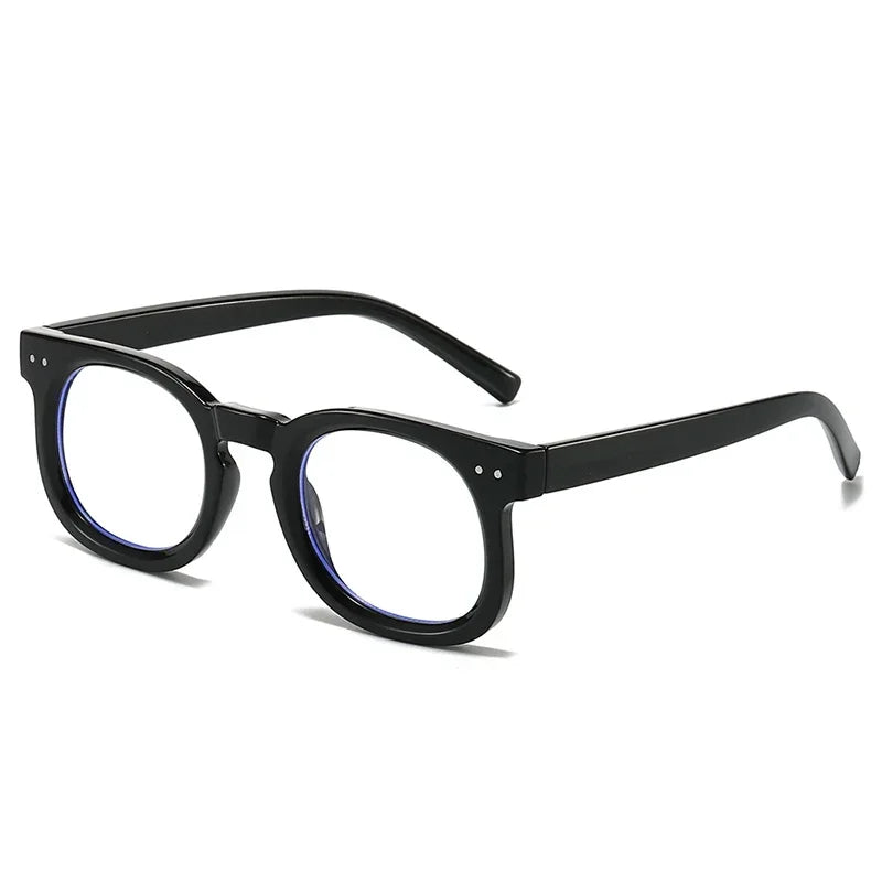JNPCXI Retro Small Square Sunglasses Women Fashion Gradient Gray Tea Shades UV400 Men Rivets Trending Punk Sun Glasses