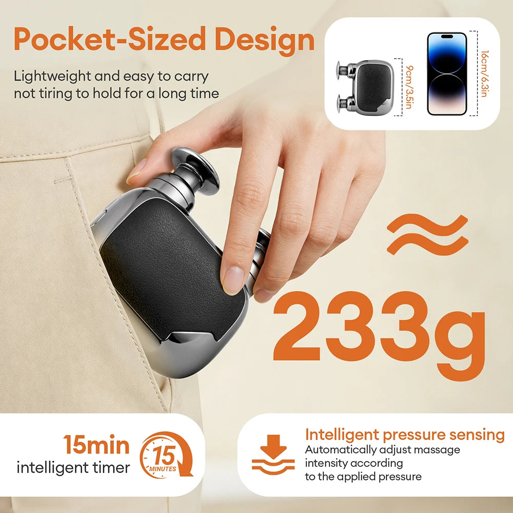High Frequency Vibration Fascia Gun Portable Electric Massage Gun Mini Body Massage Gun Muscle Relaxation Fascia masajeador
