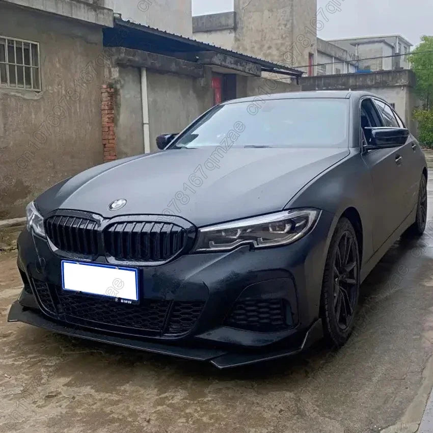 For BMW 3 Series G20 G21 G28 2019-2022 Front Bumper Hood Kidney Grill Racing Grilles Replacement Black Diamond Meteor Style