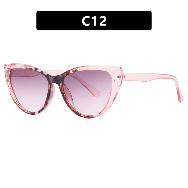 JNPCXI New Fashion Cat Eye Women Glasses Frame Clear Anti Blue Light Optical Eyewear Computer Glasses