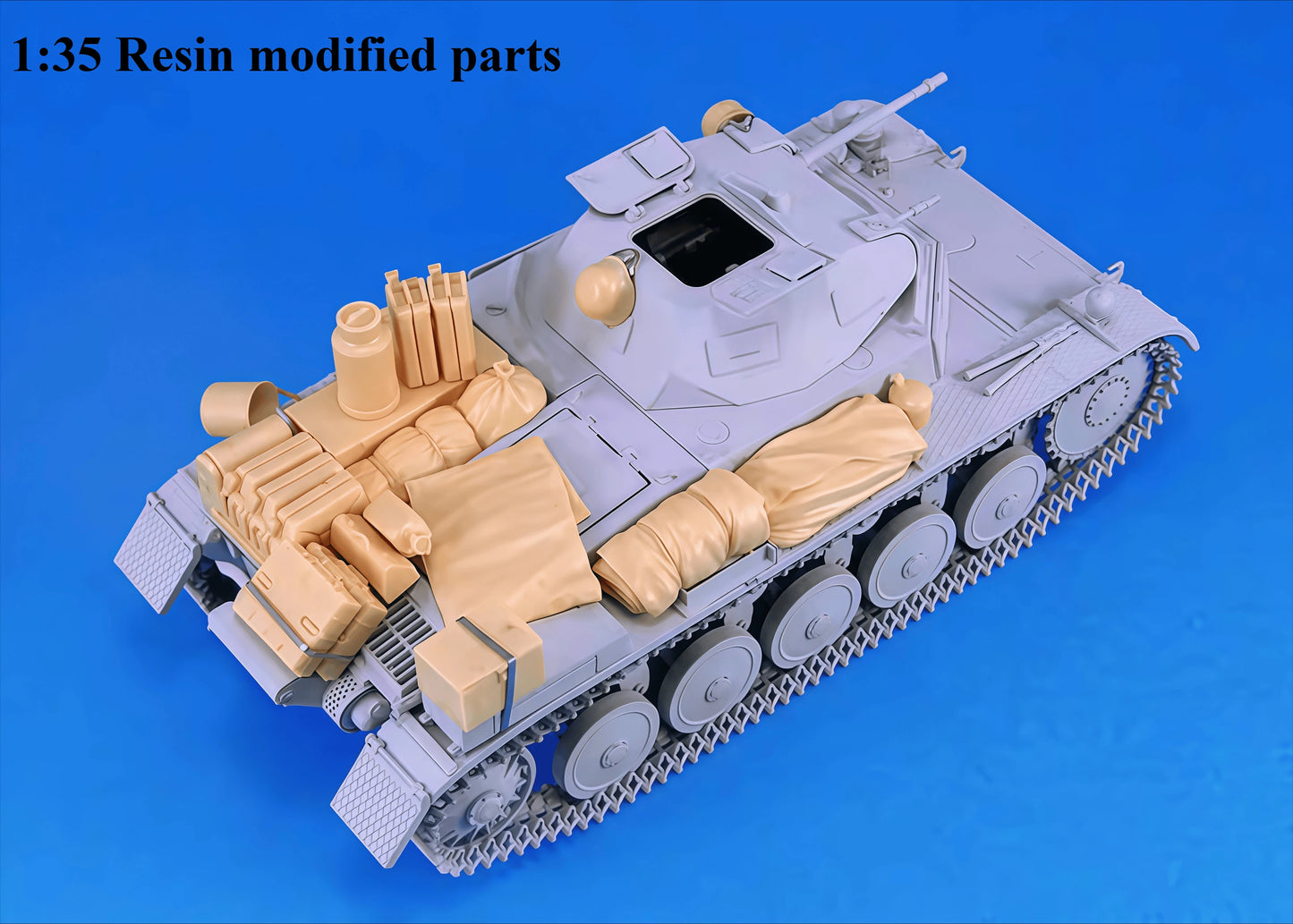 1/35 Cast Resin Model, Scene Model Making Tank Parts Modification Parts Gk, Uncolored Model