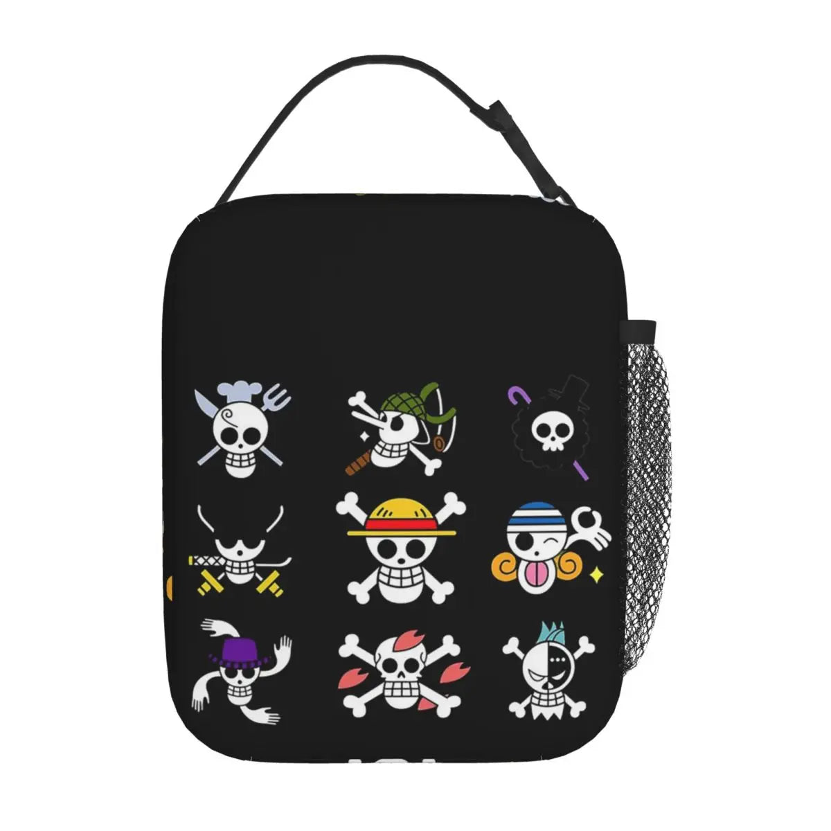 One Piece Monkey D Luffy Anime Insulated Lunch Thermal Bag Work School Bag