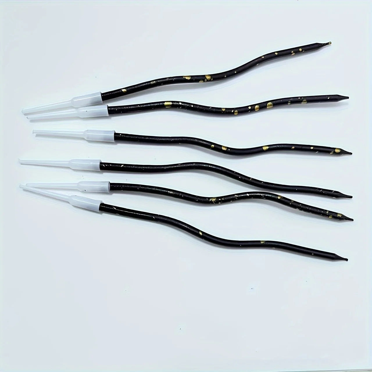 6pcs Birthday Candle Cake Candle Cake Decoration Party Supplies - Creative Cake Toppers for Parties & Desserts