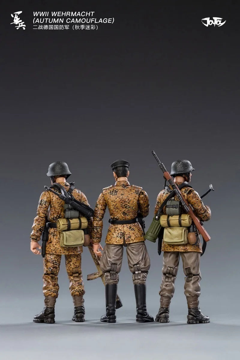 JOYTOY 1/18 3.75 Action Figure, 3PCS/SET WWII Germany Wehrmacht Military Figures