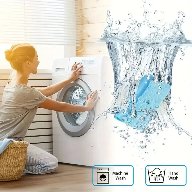 Dogs & Cats Self-Cooling Mat, Washable Ice Silk Sleeping Pad Breathable Blanket