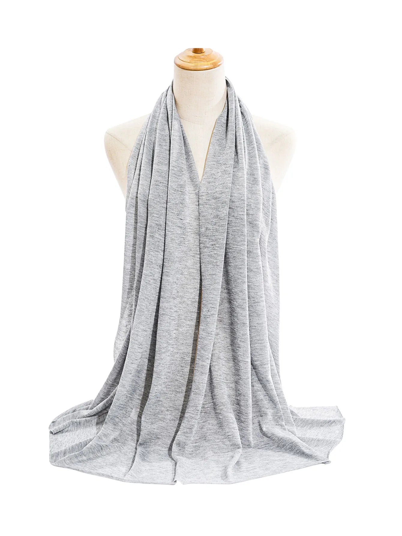Extra Large stretch jersey turban african solid color super soft breathable headband