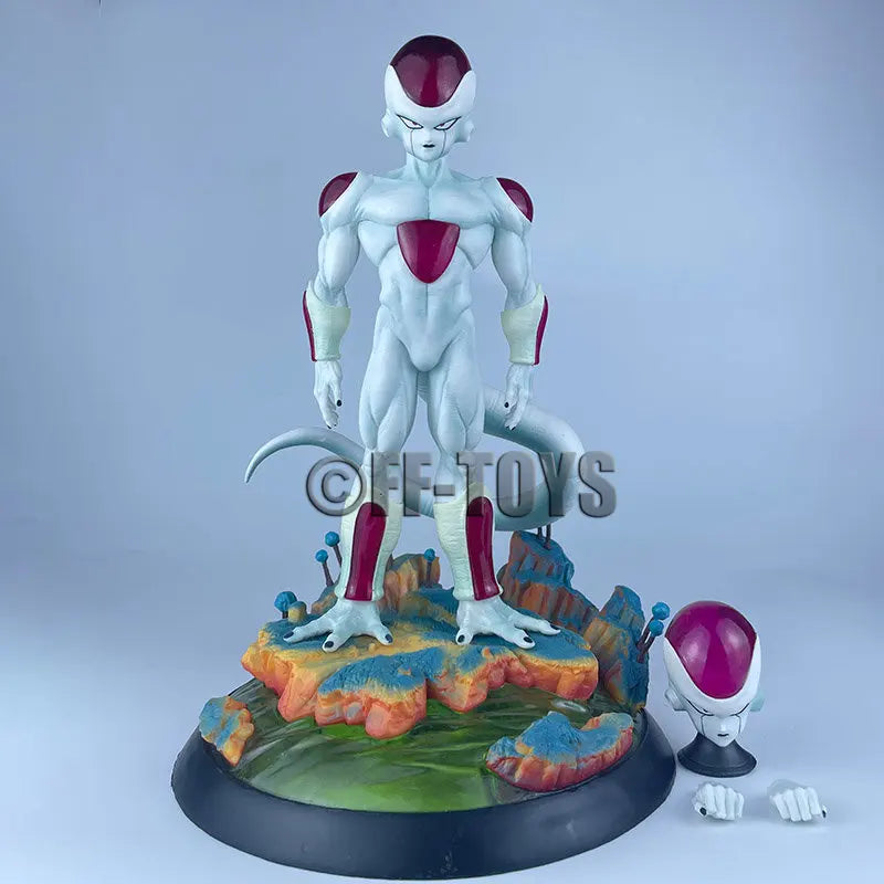 30CM Anime Dragon Ball Z Freezer Figure with Base Final Form Frieza Figurine PVC Action Figures Collection Model Toys Gifts