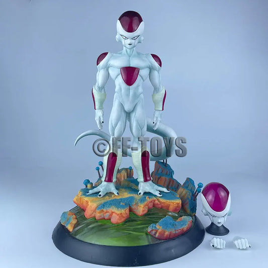 30CM Anime Dragon Ball Z Freezer Figure with Base Final Form Frieza Figurine PVC Action Figures Collection Model Toys Gifts