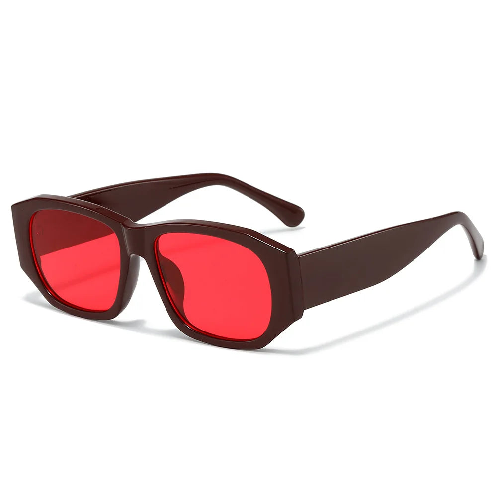 JNPCXI Luxury Brand Designer Square Sunglasses Women UV400 Sun Glasses Ladies Daily Causal Shades Suitable Sun Pieces Gafas