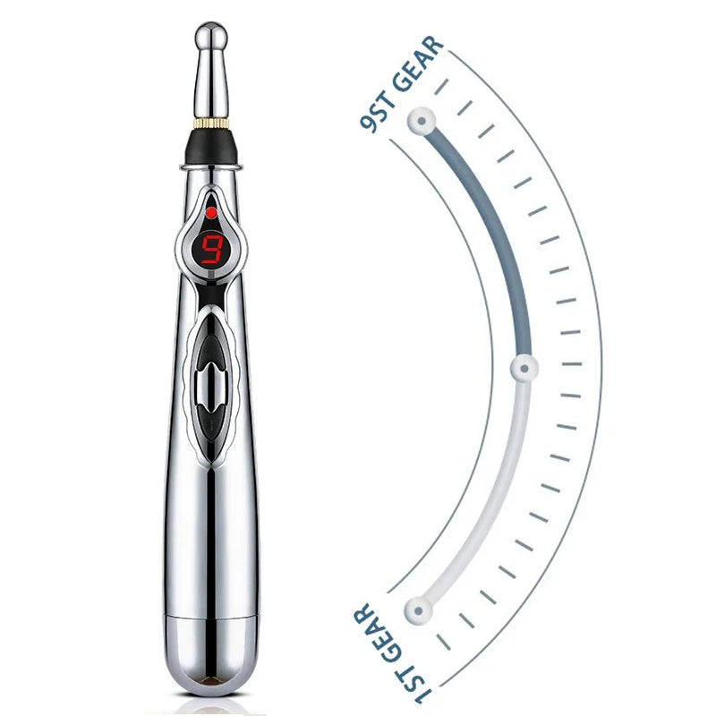 Portable Foot Pad Electric Massage Patch Pen Cervical Neck Back Combination Set