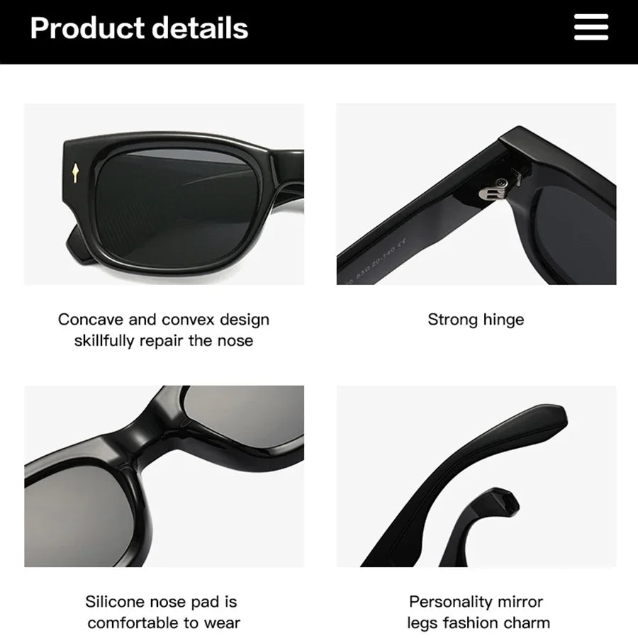 JNPCXI Small Square Sunglasses Men Luxury Brand Design Computer Women Eyeglasses Glasses Frame Vintage Eyewear