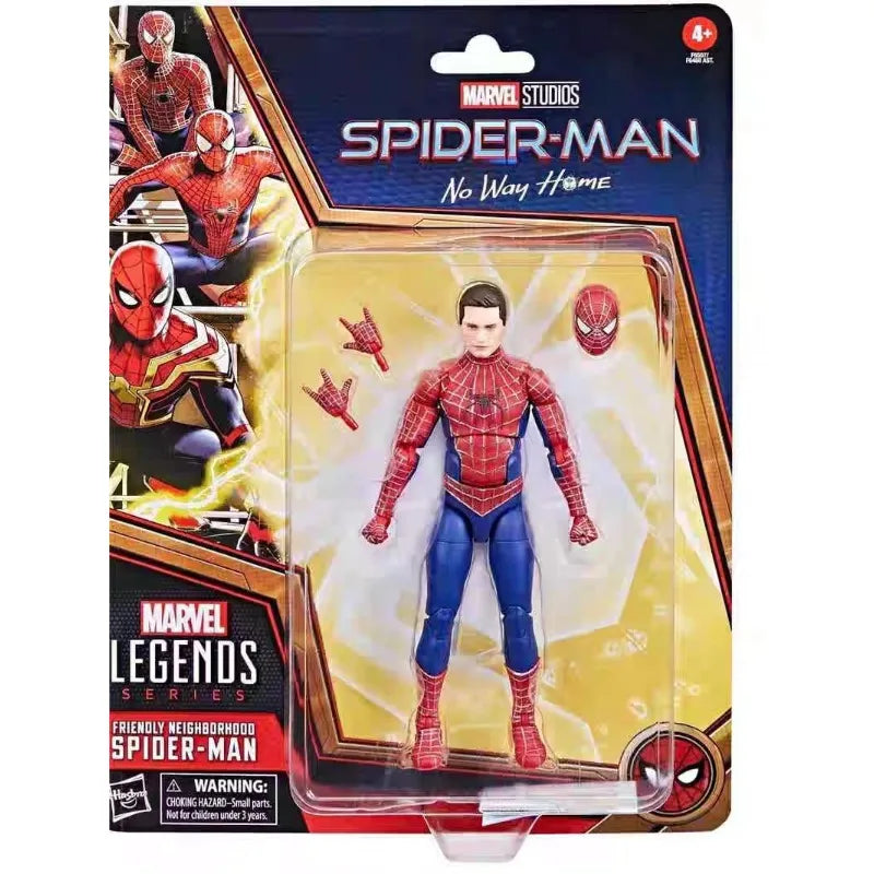 Original Hasbro Marvel Legends Series Spider-Man: No Way Home Dutch Brother/Toby/Garfield Action Figure Toys Model Collection