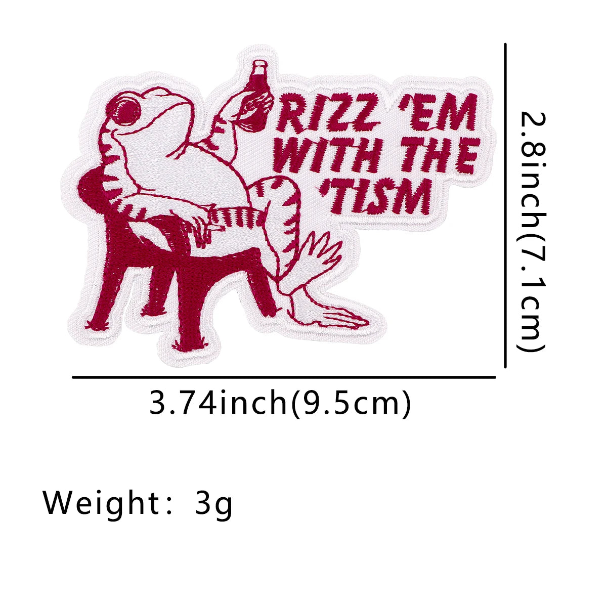 Cute Raccoon Embroidery Patch Funny Quotes Iron On Patches For Clothing Thermoadhesive Patches On Clothes DIY Sew Badges