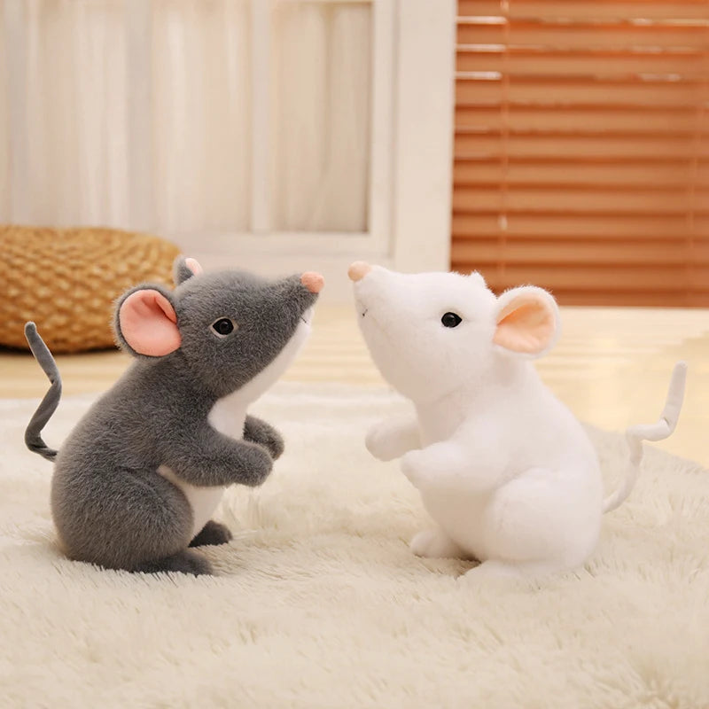 Hot Simulated Mouse Super Soft Plush Mouse Plushy Doll Stuffed Rat Plush Animal Toys for Peluche Mascot Gift