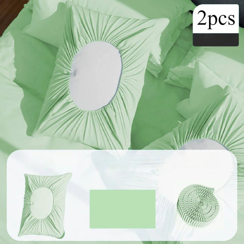 Disposable Pillowcase Set, Dirt-Proof & Breathable, Universal Fit for Hotel, Beauty Salon, Travel - No Pillow Core Included