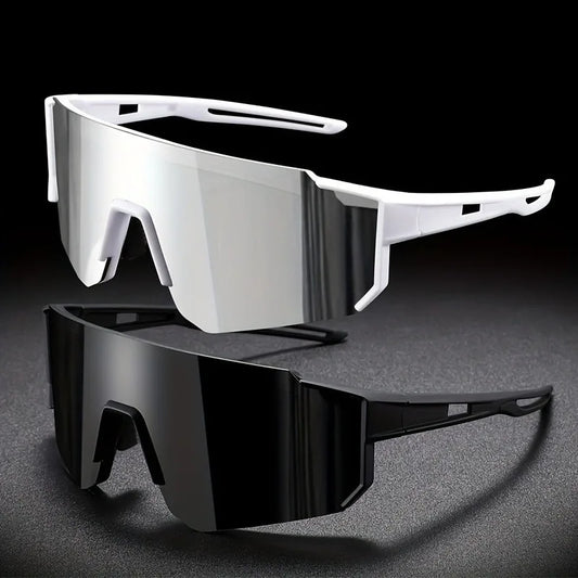 Large Frame PC Fashion Sunglasses for Women and Men 2 Pairs Combination Optional
