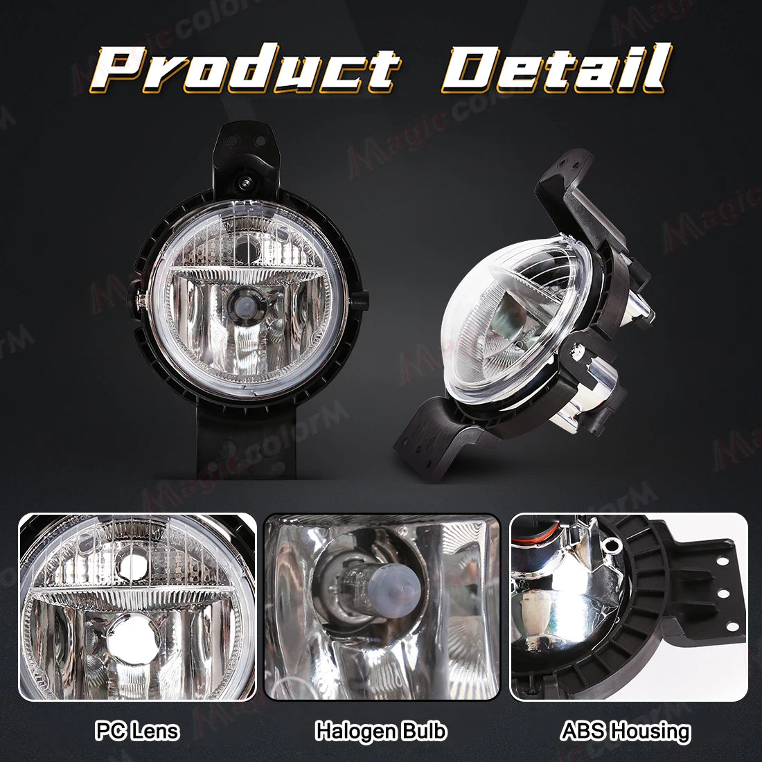 For BMW Mini Cooper 2011 - 2016 Countryman R60 Paceman R61 Fog Lights Headlight Front Driving Lamp Halogen LED Bulbs 63179802163