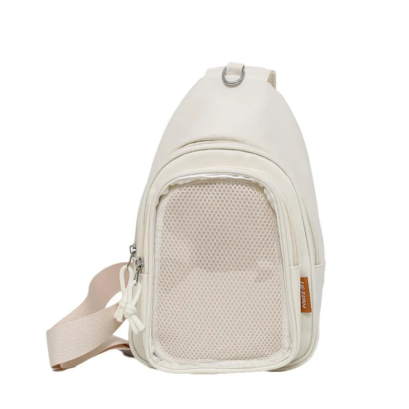 Kawaii Japanese Itabag Girls Soft Nylon Backpack Crossbody Bags 10CM Doll Women With Display Plate Cross Body Sling Pouch 2026
