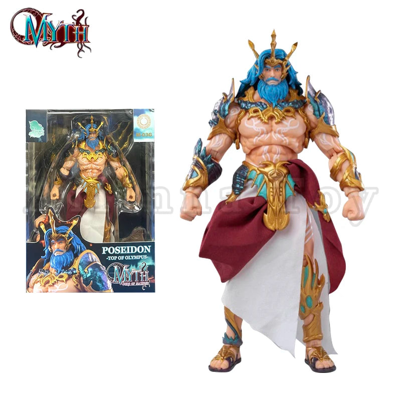 Shinfu Toys 1/12 Action Figure Myth Gods Zeus Hades Poseidon Anime Model