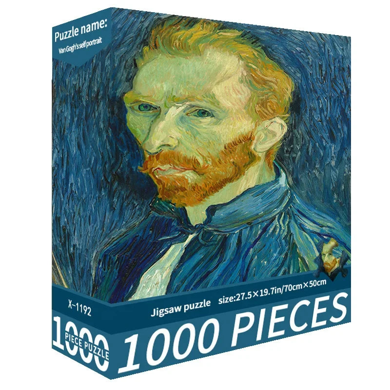 70*50CM 1000 Piece Puzzle for Adults Challenging Decompression Creative Home Decoration Gift All Special Occasions