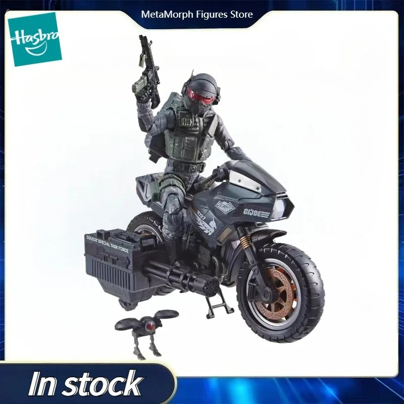 Original Hasbro G.I. Joe Classified Series 127 Night Force Jason Shockwave Faria Action Figure Toy Ornaments Model