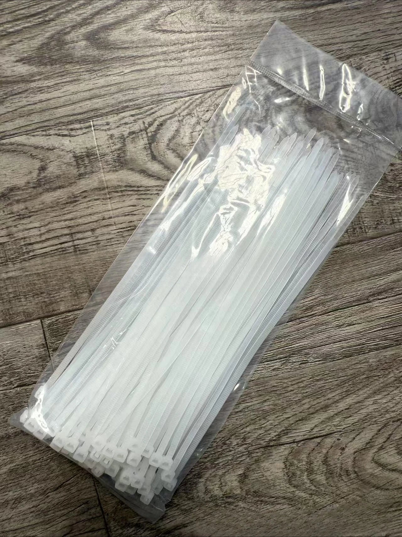 100PCS Colorful Self-Locking Nylon Cable Ties: Strong Multi-Color Zip Ties for Home Garden, Red Green Orange