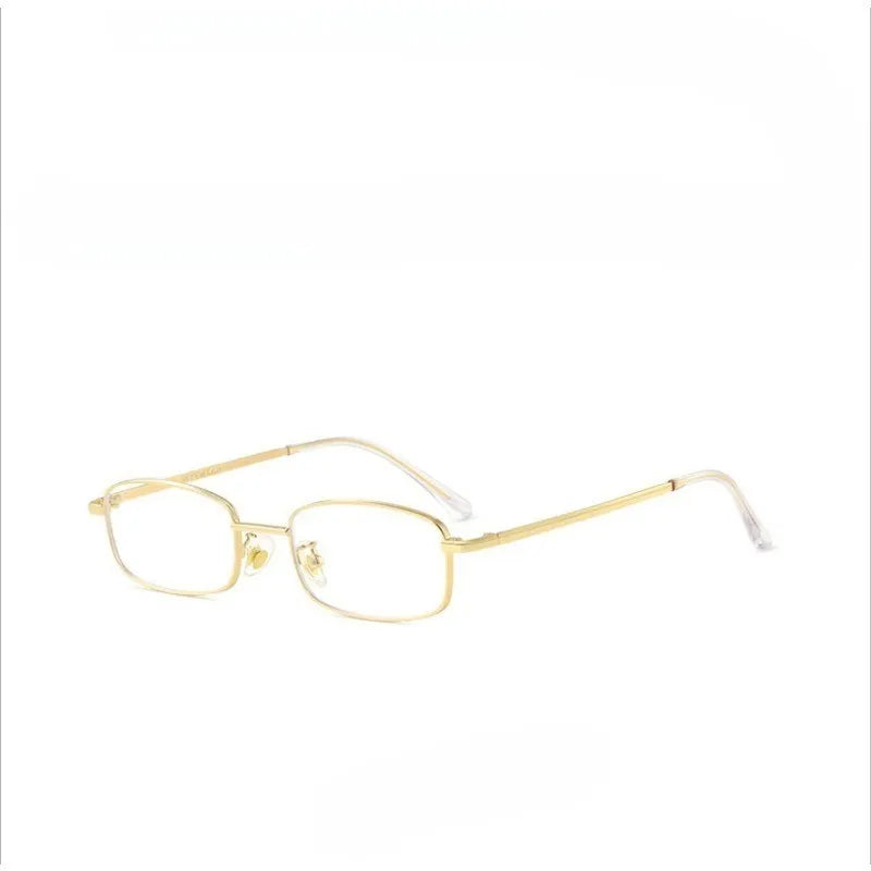2PCS New Retro Square Small Frame Glasses Frame for Women's Anti Blue Light Glasses New Fashion Y2K Style Eyeglasses Frame