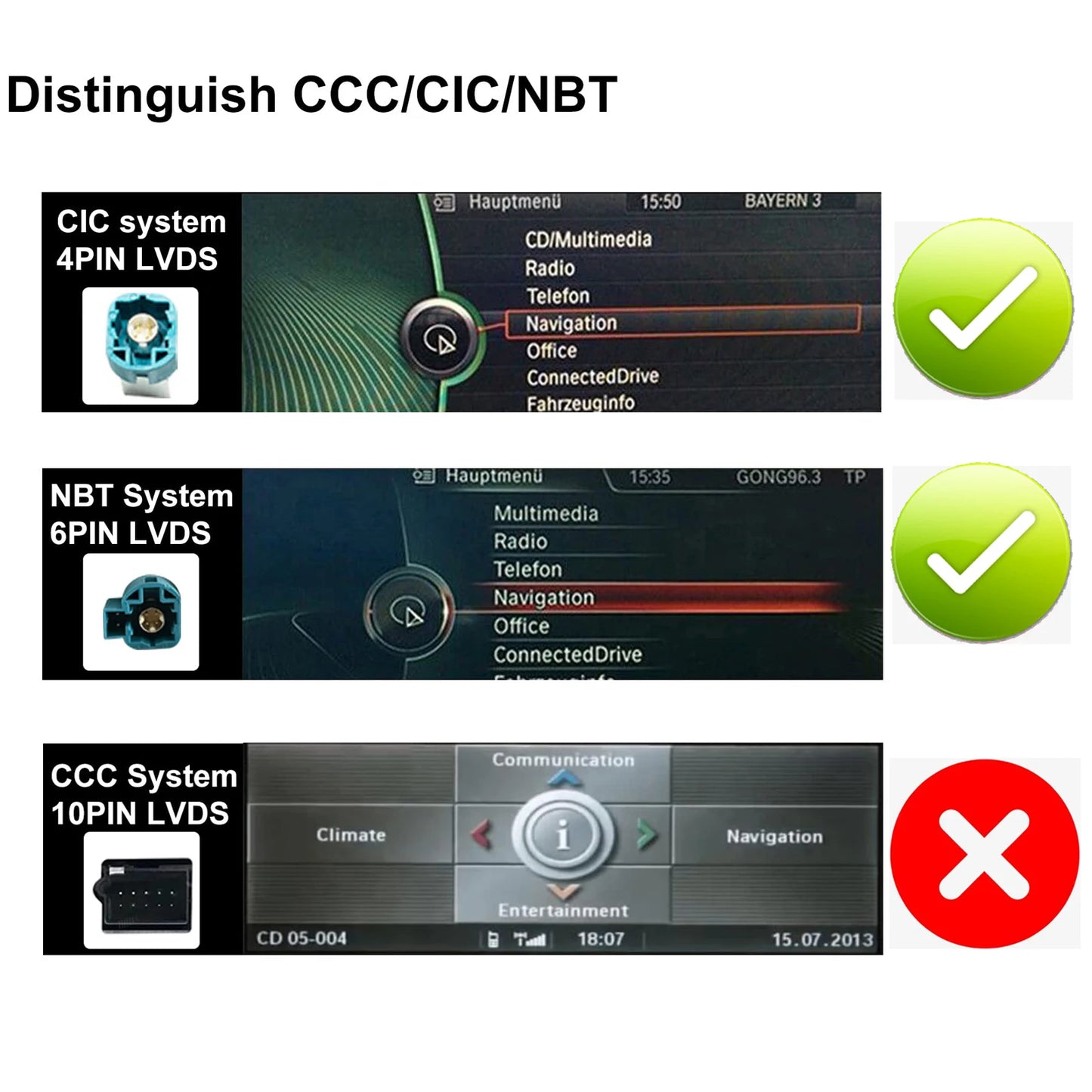Android 13 For BMW 5 Series F10/F11 2011-2017 CIC NBT Car Multimedia Player GPS Navigation Head Unit Video Player Carplay