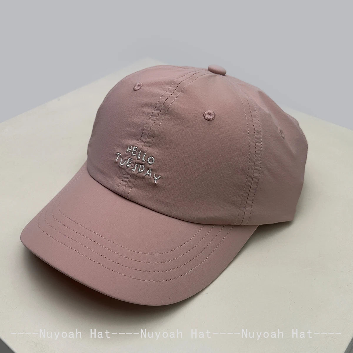 New Men Women Quick-dry Simple Embroidered Letters Baseball Hats Sunshade Elastic Versatile Travel Peaked Caps Fashion Casual