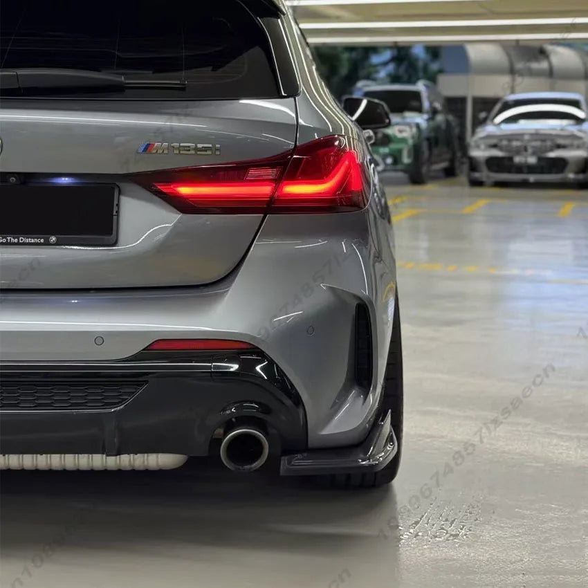 For BMW 1 Series F40 M-Pack / M135i 128ti 2019-2024 Maxton Style Car Rear Bumper Spoiler Side Diffuser Spoiler Bodykit Tuning