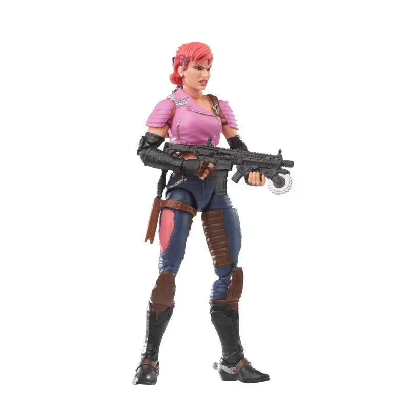 Original Hasbro G.I. Joe GI Joe Classfied Series Zarana/PYTHON PATROL DFFICER/Dusty/Crimson Guard Action Figure Collection Toys