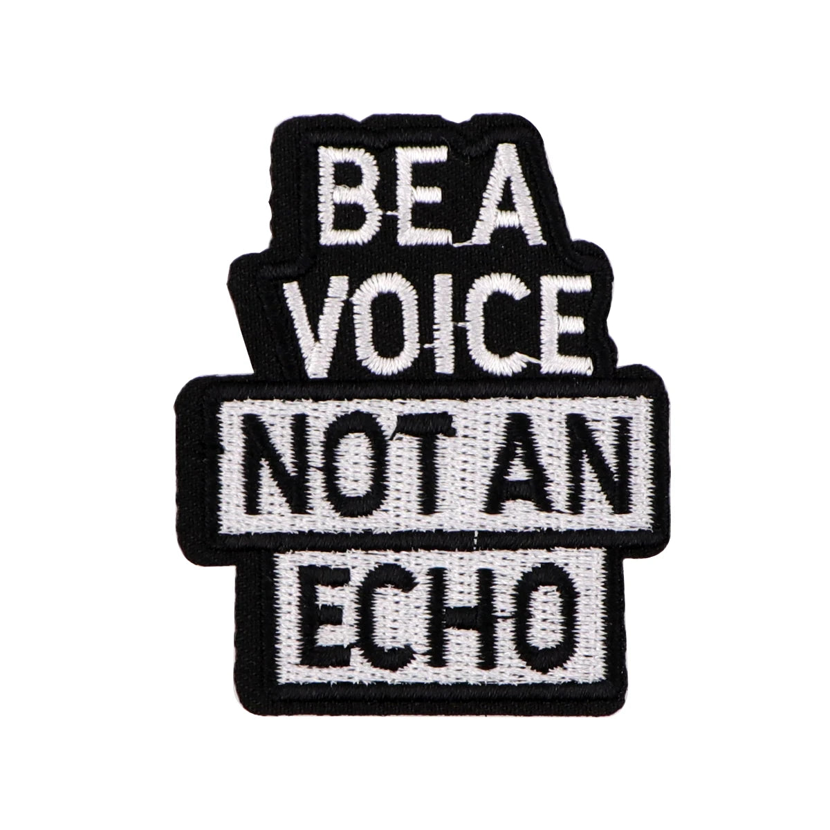 Humorous Letters Embroidery Patch Funny Quotes Iron On Patches For Clothing Thermoadhesive Patches On Clothes DIY Sew Badges