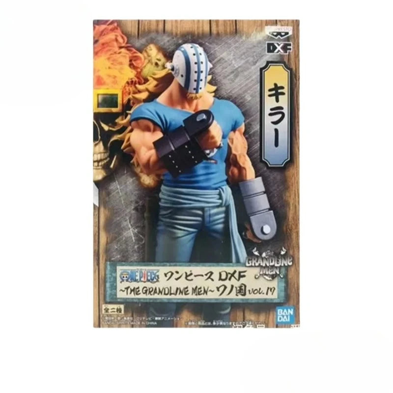 【IN STOCK】Original Banpresto DXF The Grandline Men Wano Country Vol.19 One Piece Killer 17cm Figure Collectible Model