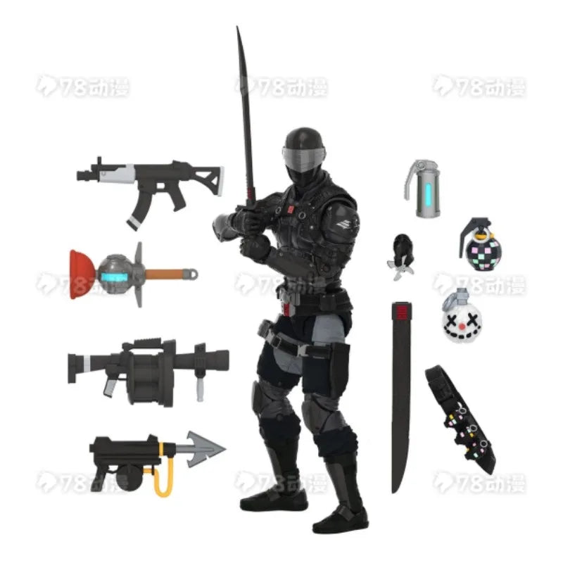 Original Hasbro G.I. Joe Classified Series Snake Eyes: Zero Point Edition Anime Figures Toys Models Collection