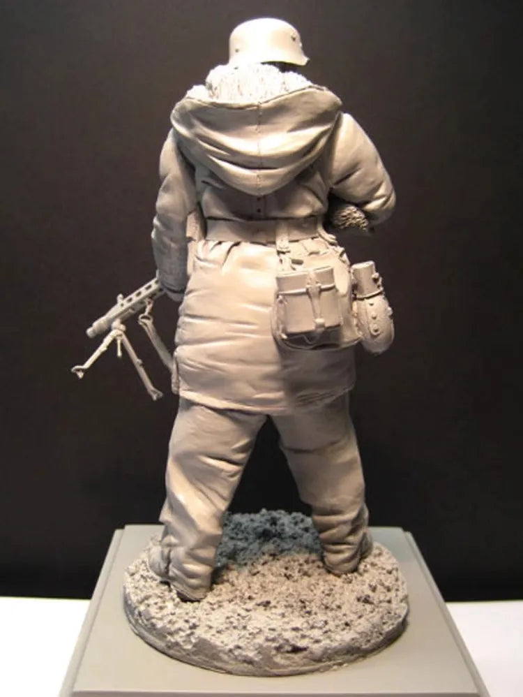 1: 16 Casting Resin Model Grey Kit Halding Kharkov Frontline Soldier Model Requires Assembly Unpainted