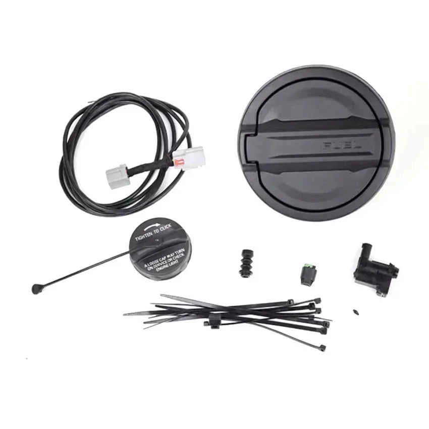 For Jeep JL  Wrangler Fuel Gas Tank Cap 2018 2019 2020 2021 2022 2023 2024 ABS ank Cover Auto Exterior Accessories Black