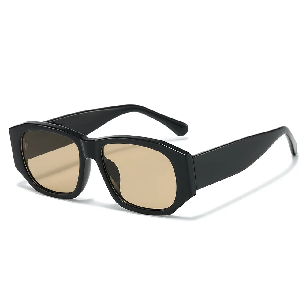 JNPCXI Luxury Brand Designer Square Sunglasses Women UV400 Sun Glasses Ladies Daily Causal Shades Suitable Sun Pieces Gafas