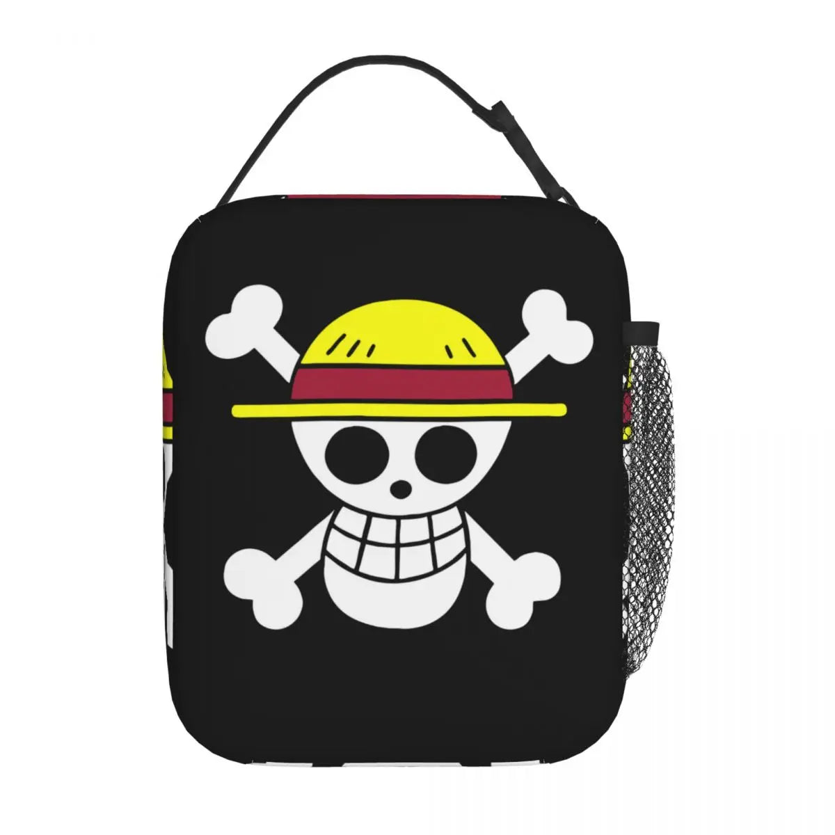 One Piece Monkey D Luffy Anime Insulated Lunch Thermal Bag Work School Bag