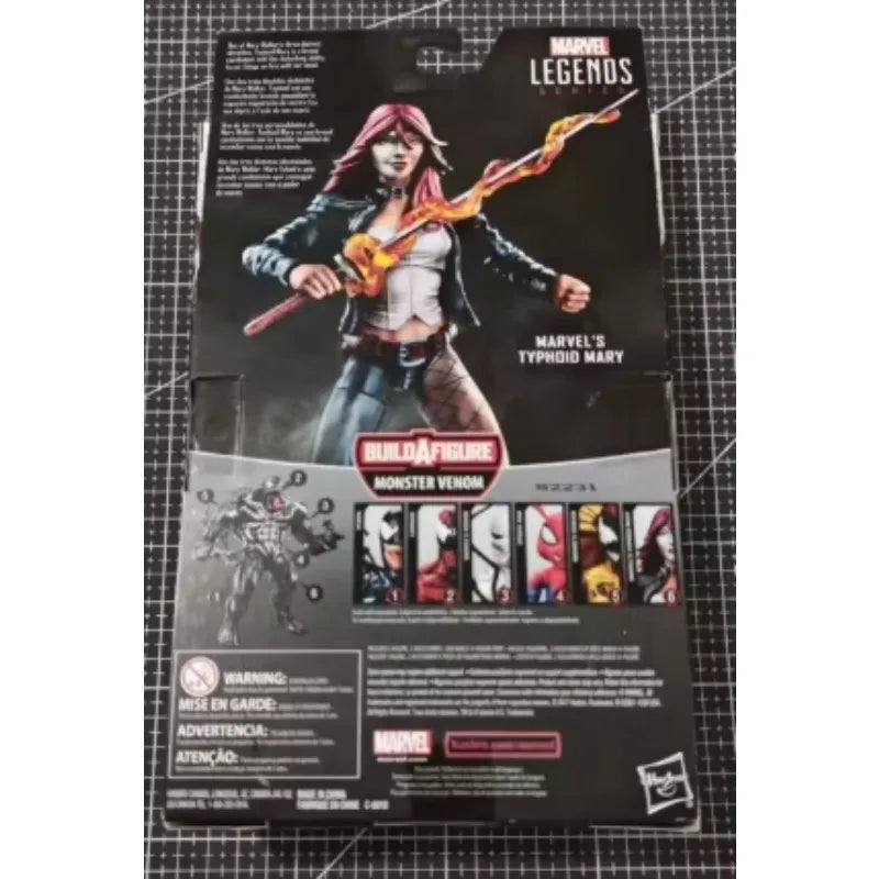 Original Hasbro Marvel Legends Series MARVEL'S TYPHOID MARY Anime Figure Toy Collection Model