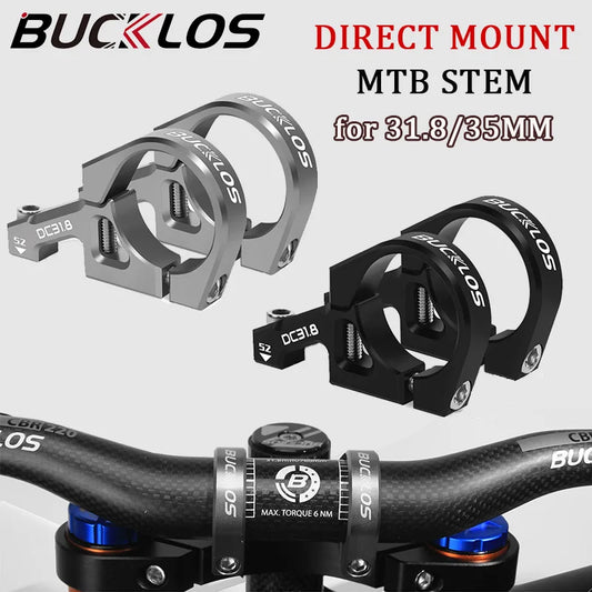 BUCKLOS Downhill Bike Table Perfect Fit Dual Crown Fork High-strength DIRECT MOUNT DH/AM/FR MTB Bicycle Stem Power Cycling Parts