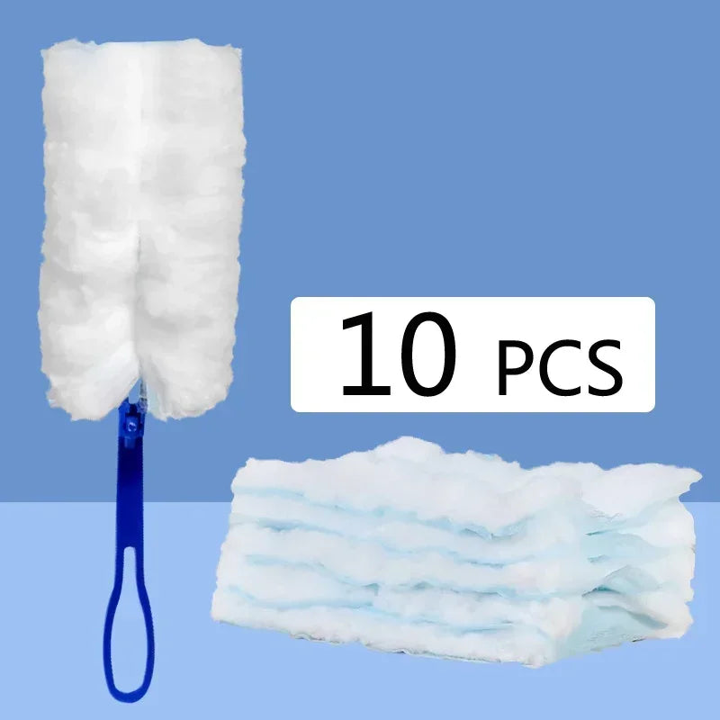 Disposable Dusters with Replace Heads Refills Bulk Duster Brush for Cleaning Home Office Blinds Car Surface Duster Cleaning Tool